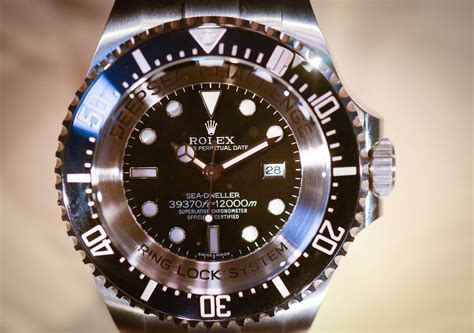 james cameron mariana trench rolex|Rolex deepsea.